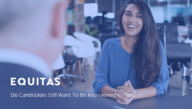 Do Candidates Still Want To Be Interviewed In Person?